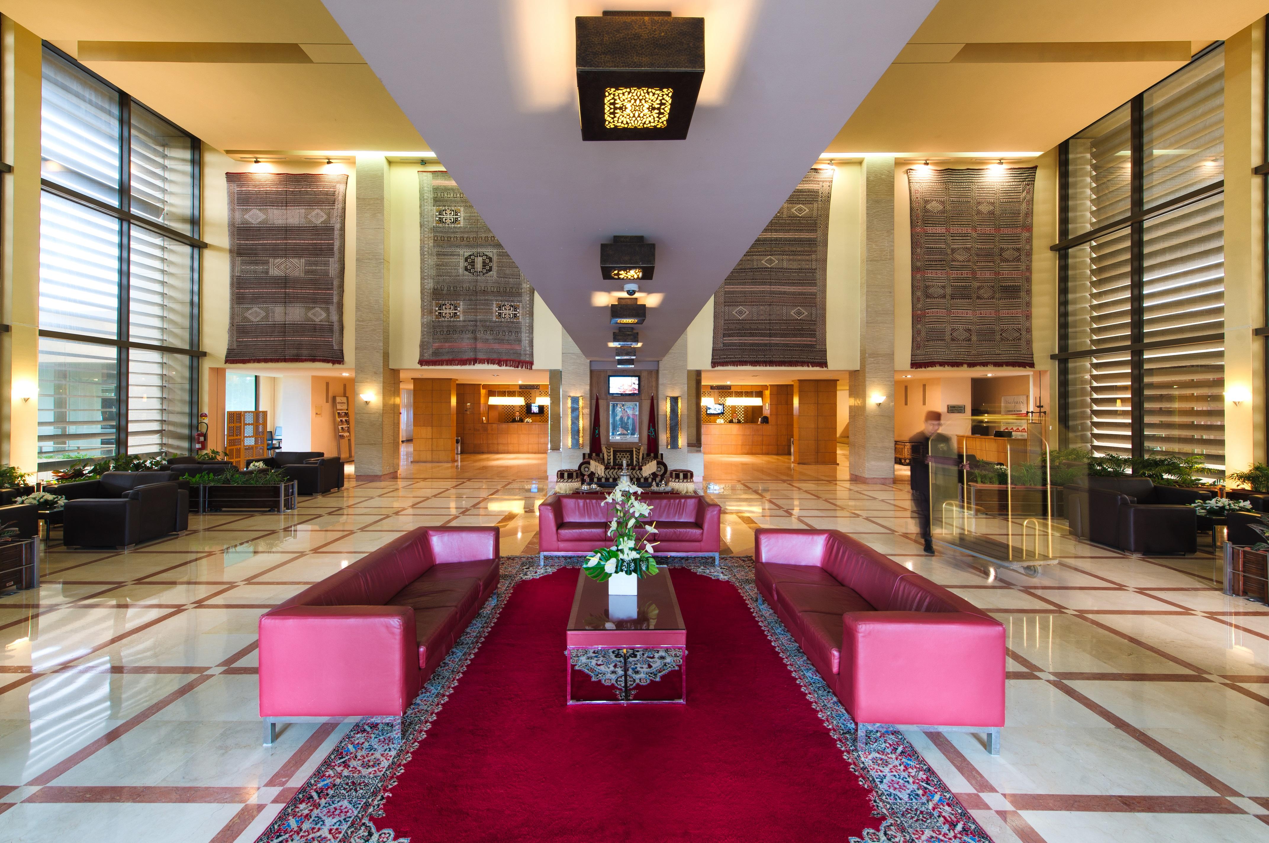Moevenpick Hotel & Casino Malabata Tanger Exterior foto Lobby